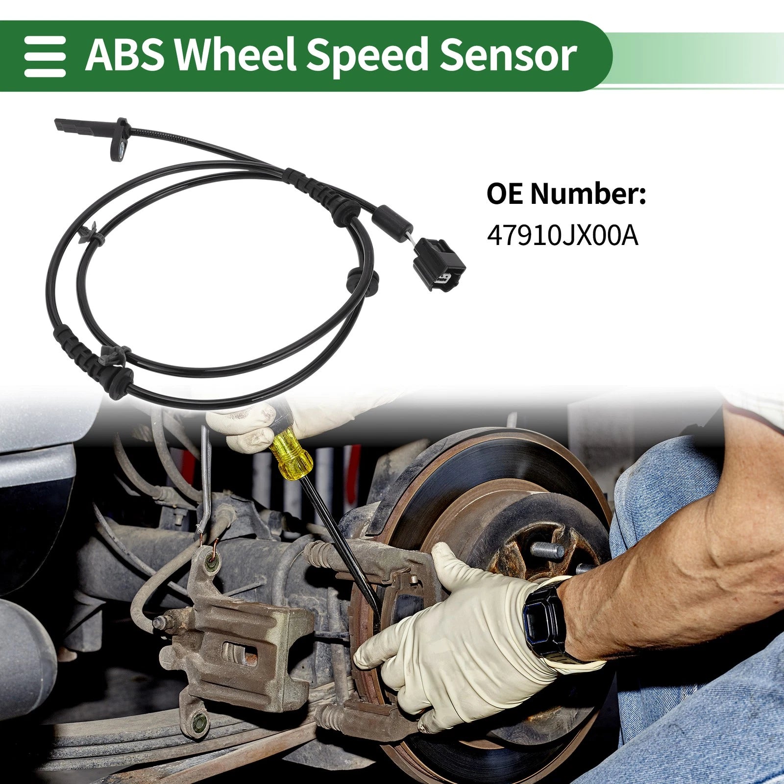 ABS Wheel Speed Sensor No. 47910JX00A for Nissan NV200 (2013–2020)