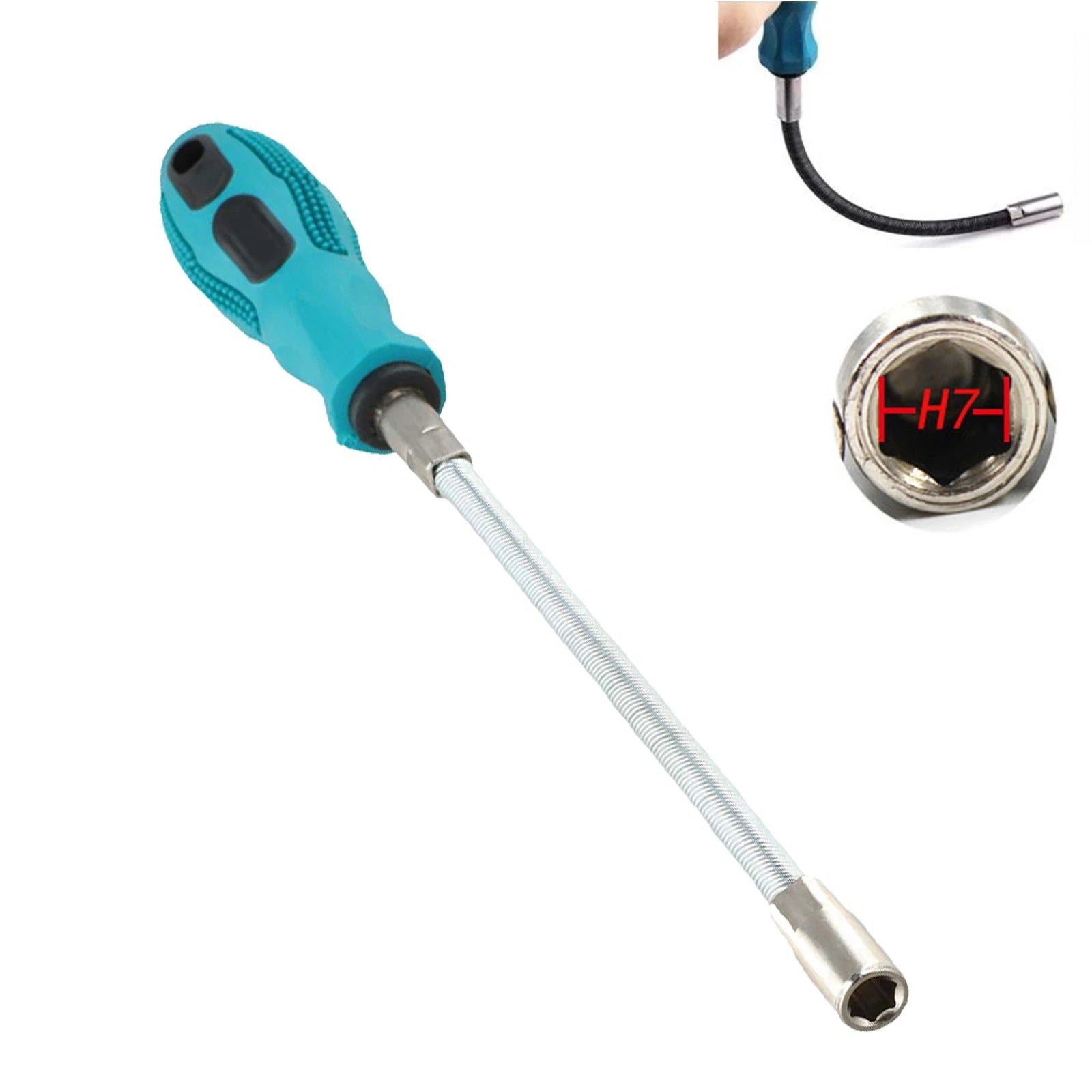 Flexible Socket Screwdriver for Universal Use (1Pc)