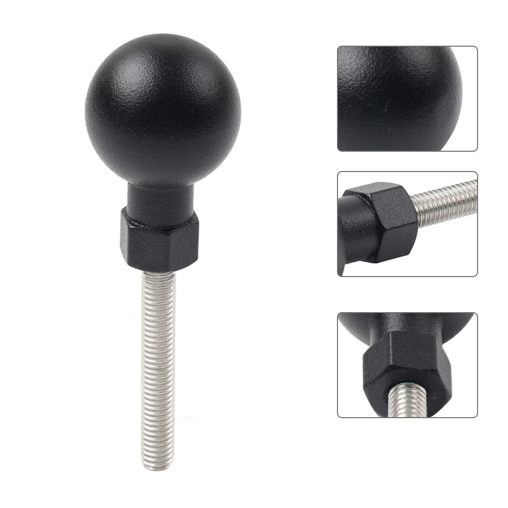 Universal Motor Ball Head Base GPS Phone Holder Bracket Clamp (1pc)