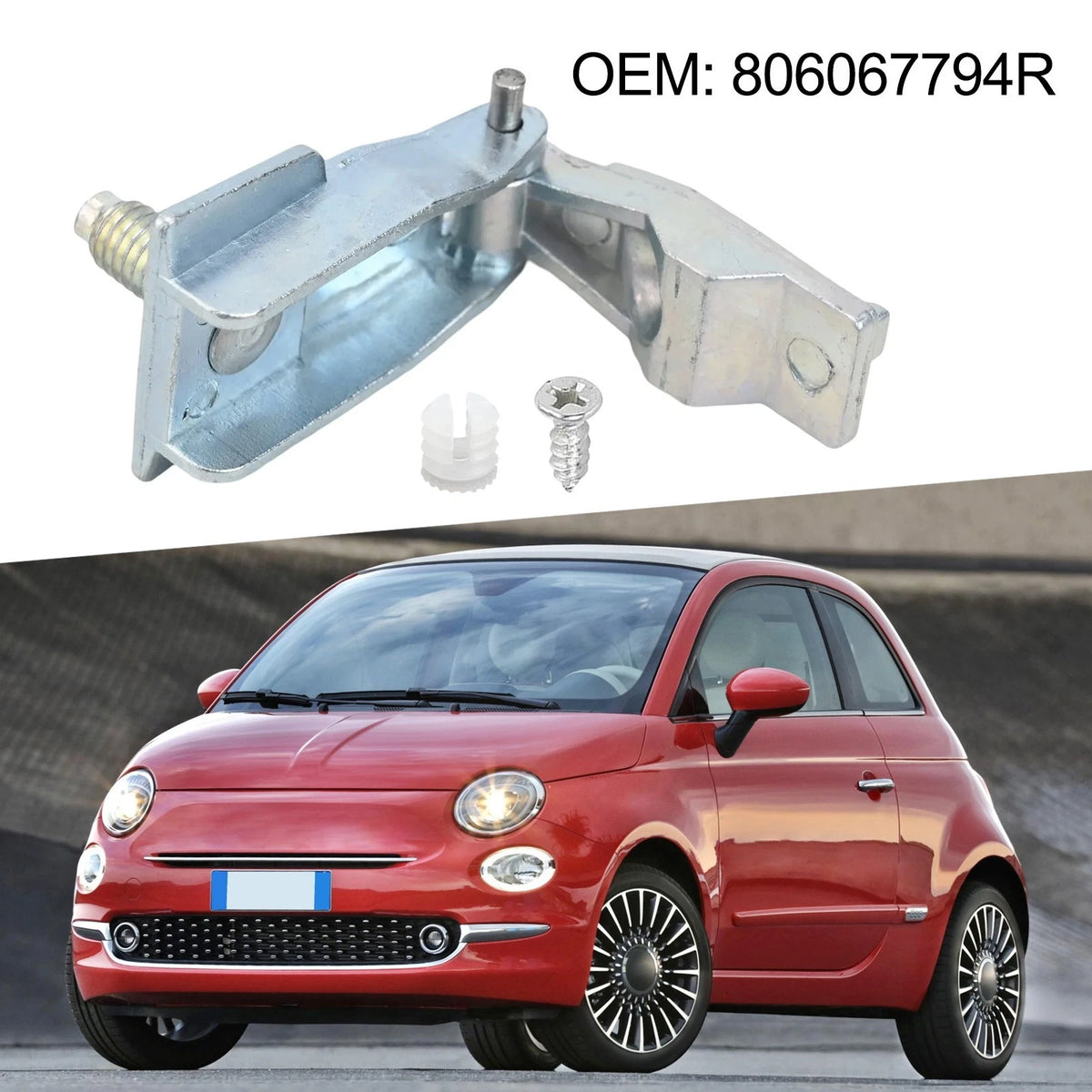 Hinge Repair Kit for Fiat Abarth