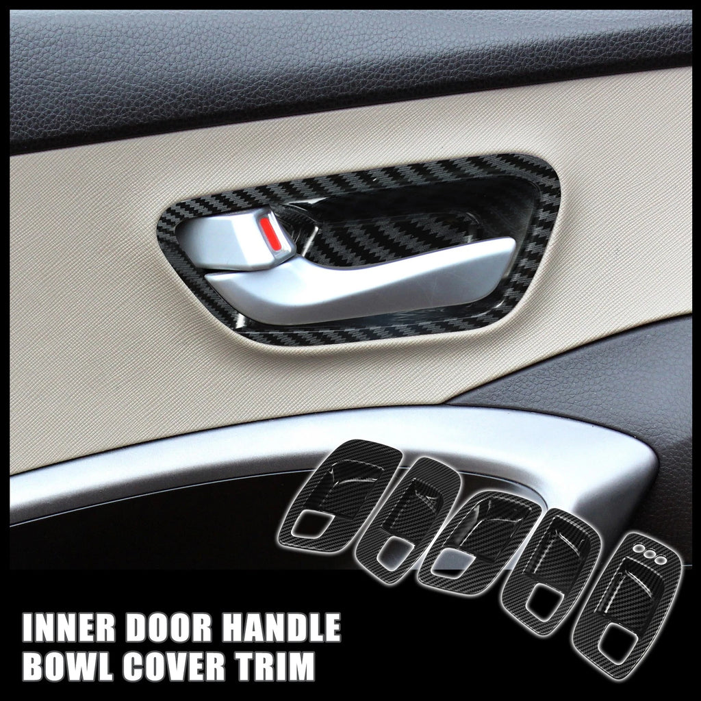 Inner Door Handle Bowl Cover Trim Set for Dodge (2011–2024)