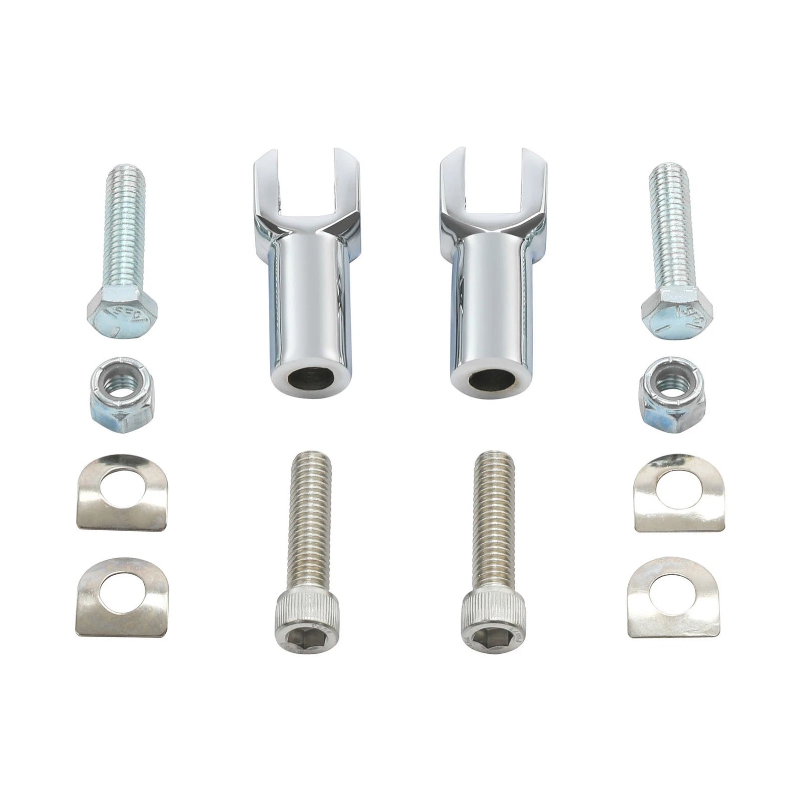 Passenger Foot Peg Support Mount Holder Clevis Kit for Harley Softail (2000–2006)