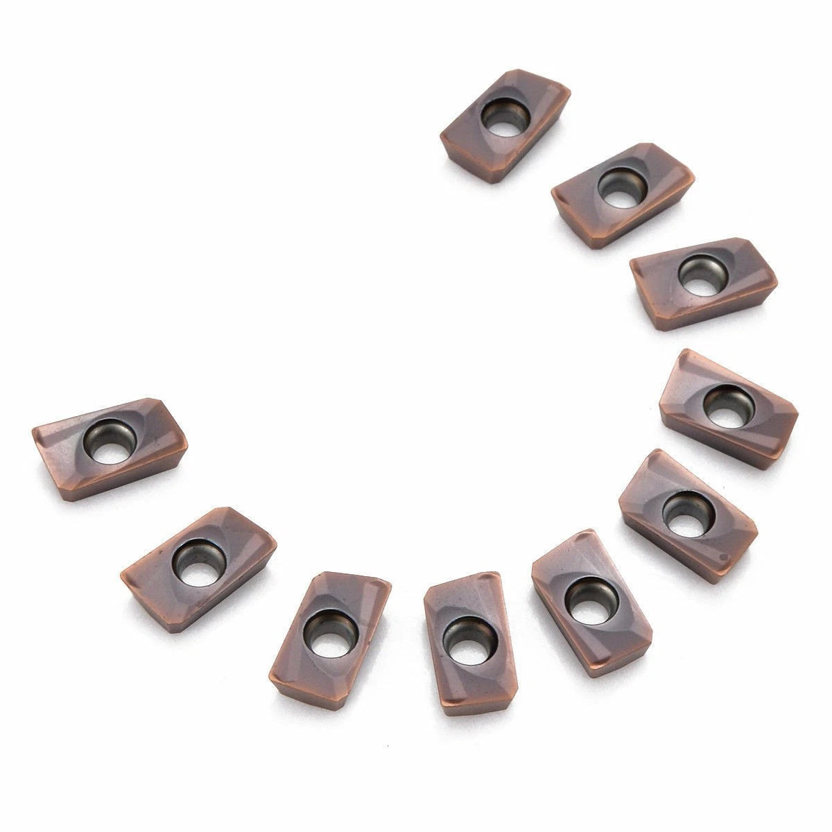 10pcs APMT1604PDER-H2 Indexable Carbide Inserts for Milling Cutter Blades