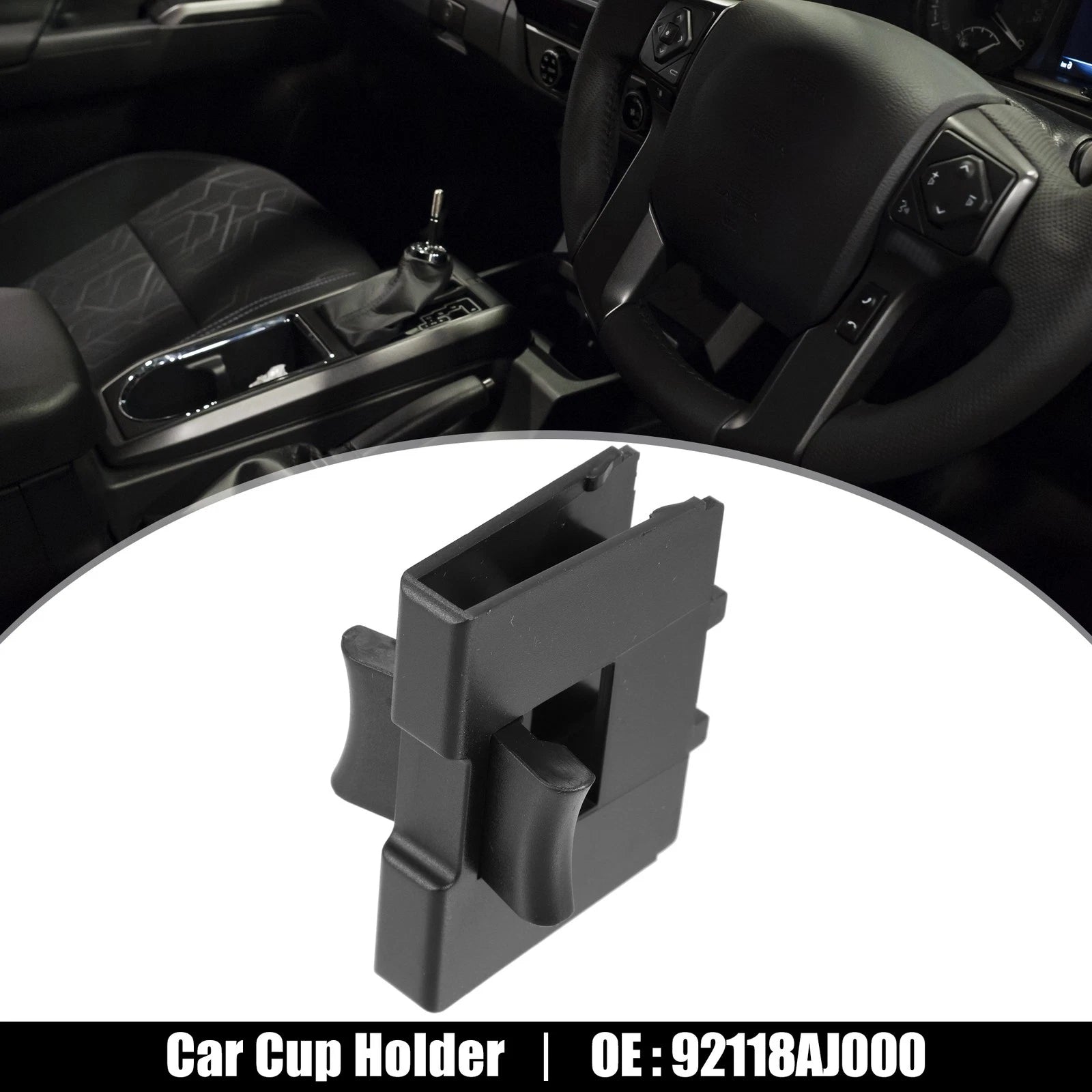 Console Cup Holder Divider Insert Replacement for Subaru Forester (2014–2019)