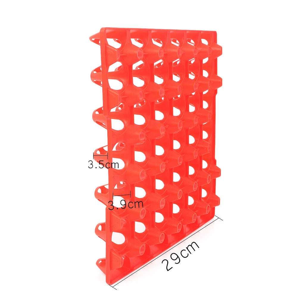 6 Pack Egg Trays for Incubator Storage Holds 30 Poultry Eggs