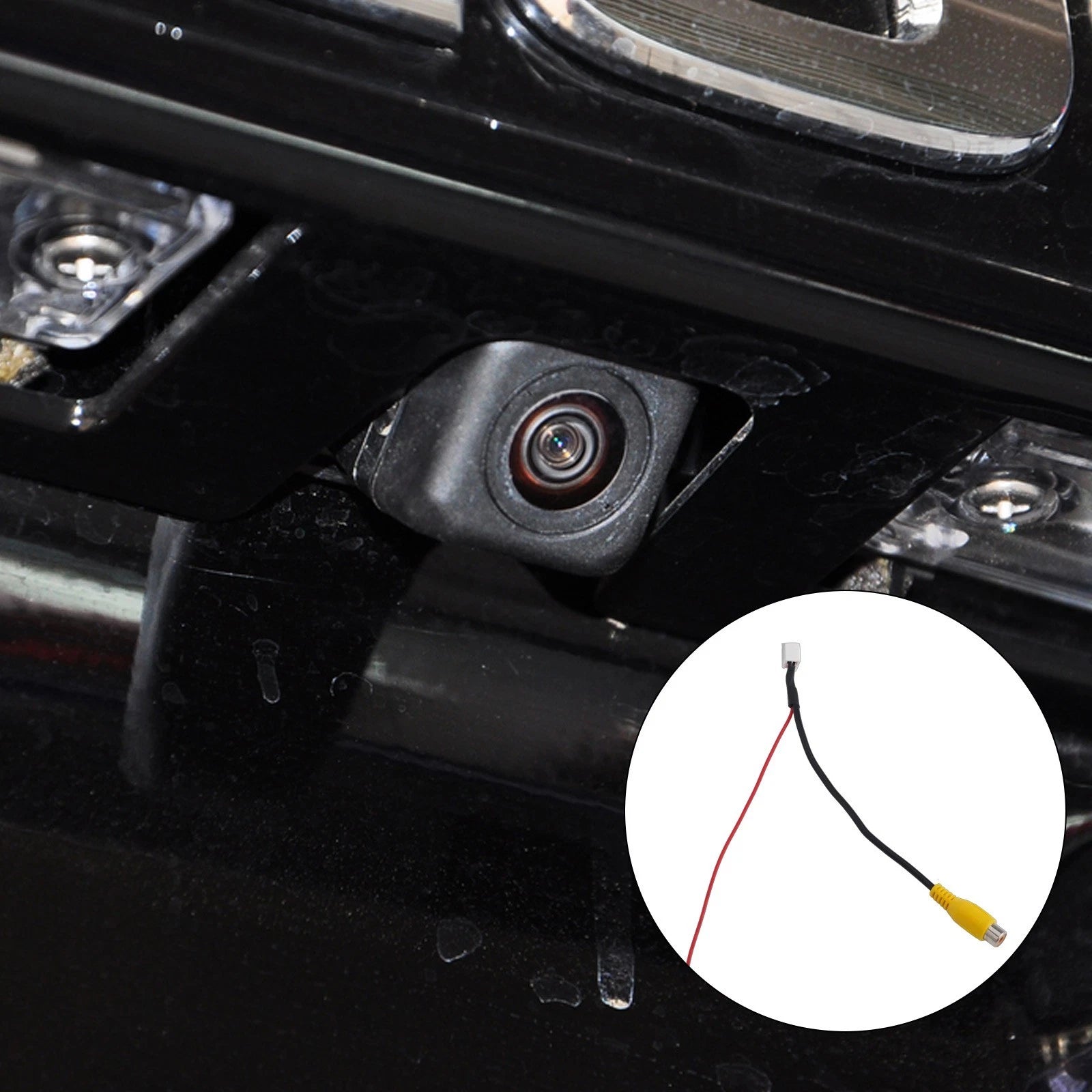 4-Pin Reversing Camera Input Adapter for Car Radio