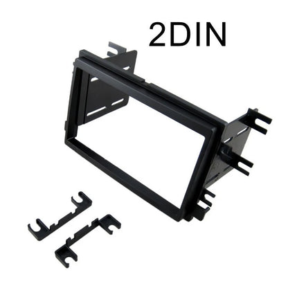 Car Stereo Panel for Upgrade (2010–2023) - Wearproof ABS Black Finish