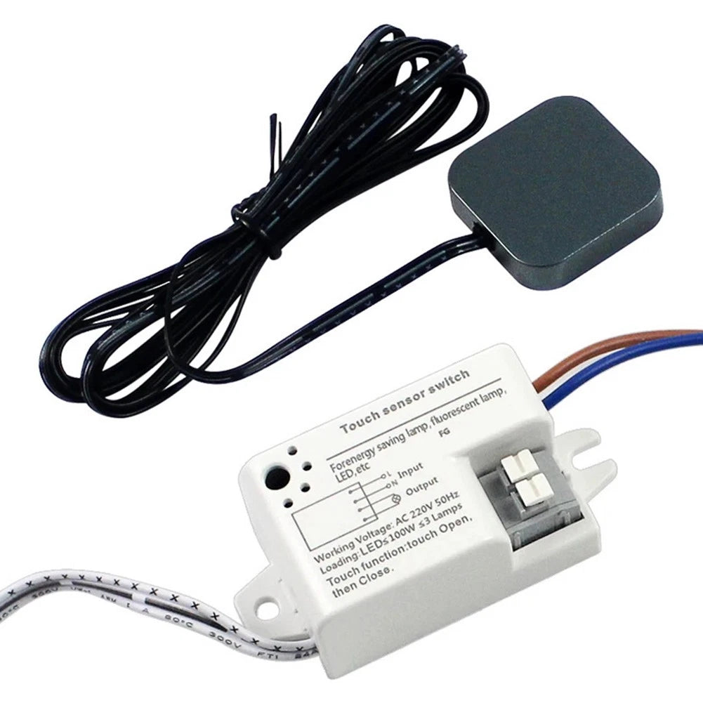 Hand Swipe Touch Sensor Switch for Wardrobe Cabinet Interior Mount