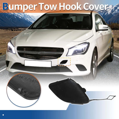 Tow Hook Cover Front Bumper Replacement for Mercedes-Benz CLA W117 (2014–2019)
