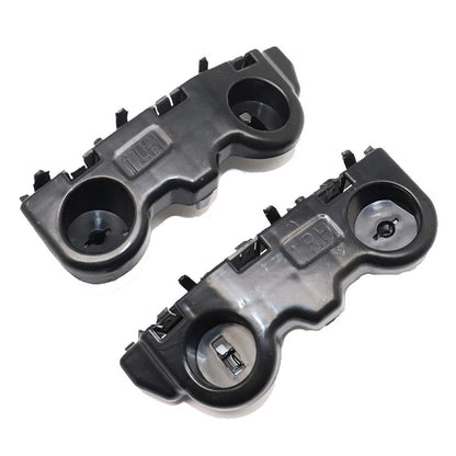 Front Bumper Bracket Pair for Nissan Kicks (2017–2020) Black ABS