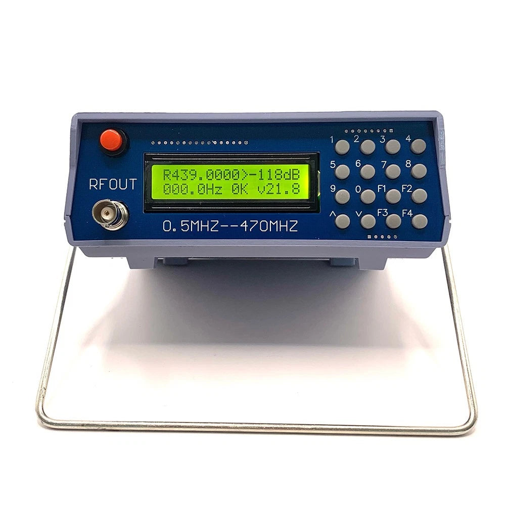 FM Signal Generator Frequency Meter for Walkie Talkie (0-5M470MHz)