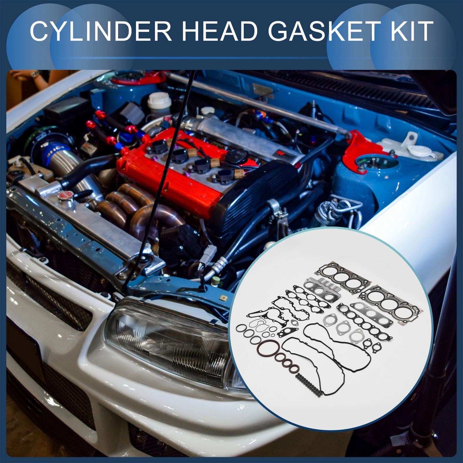 Cylinder Head Gasket Kit Replacement for Mitsubishi Outlander (2007–2019)