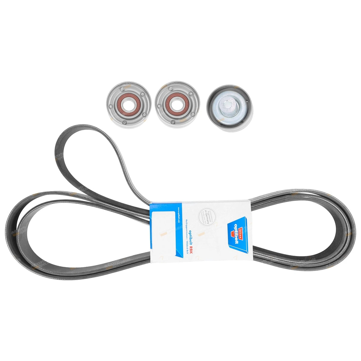 Engine Pulley & Drive Belt Kit for Mazda BT50 UP UR (2011–2019) P5AT