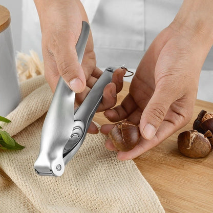 Chestnut Opener Tool 8.5cm Long Stainless Steel