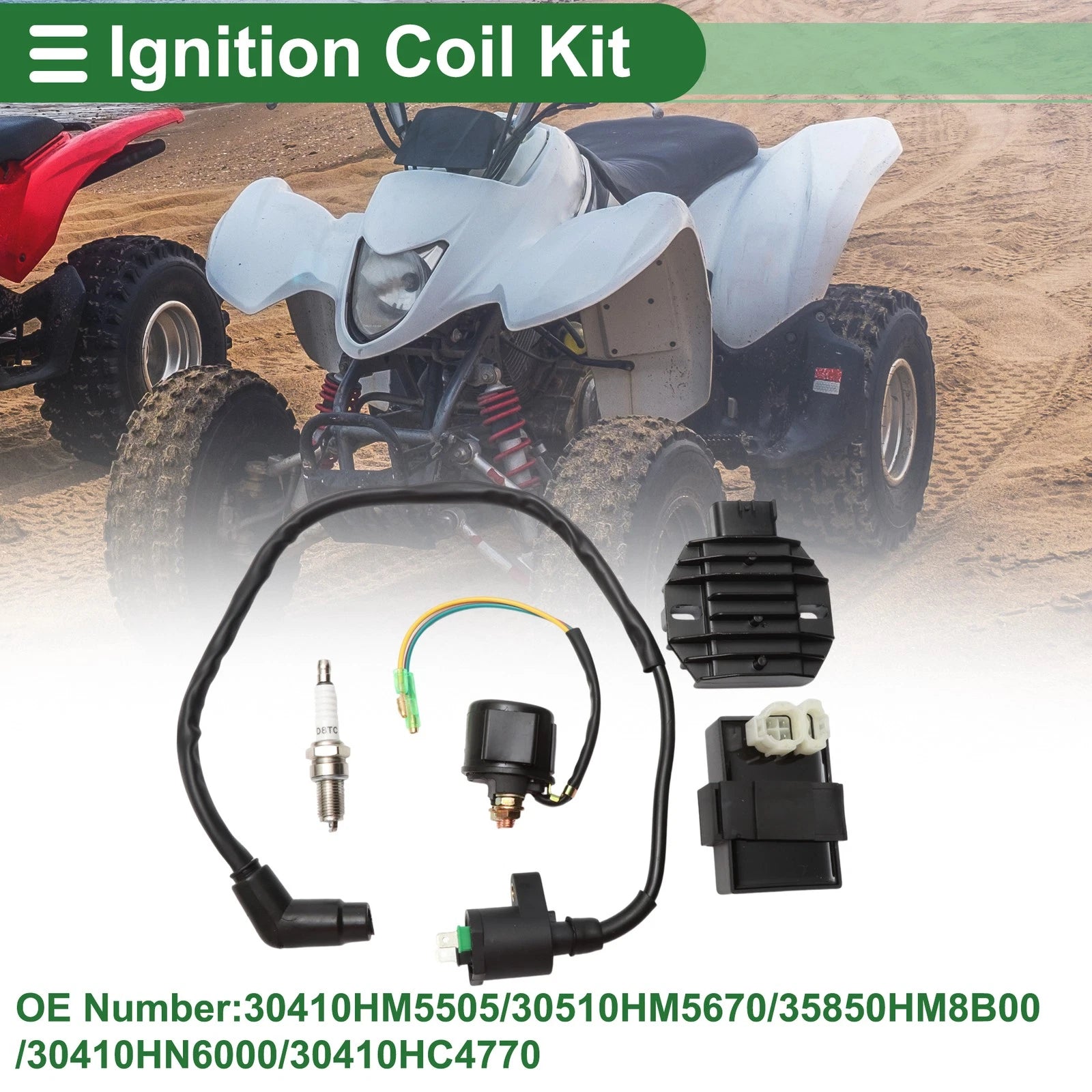 Ignition Coil Replacement for Honda TRX250X AC (2013–2013)