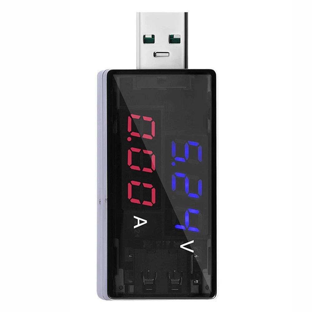 Digital USB Current Voltage Tester KWS11VA 430V 6.5A for Chargers