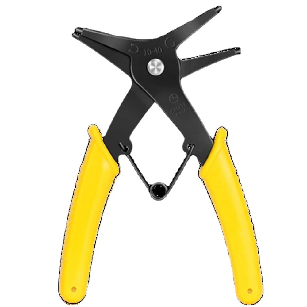 5 Inch Needle Nose Pliers with Circlip Tools for Electronics and DIY