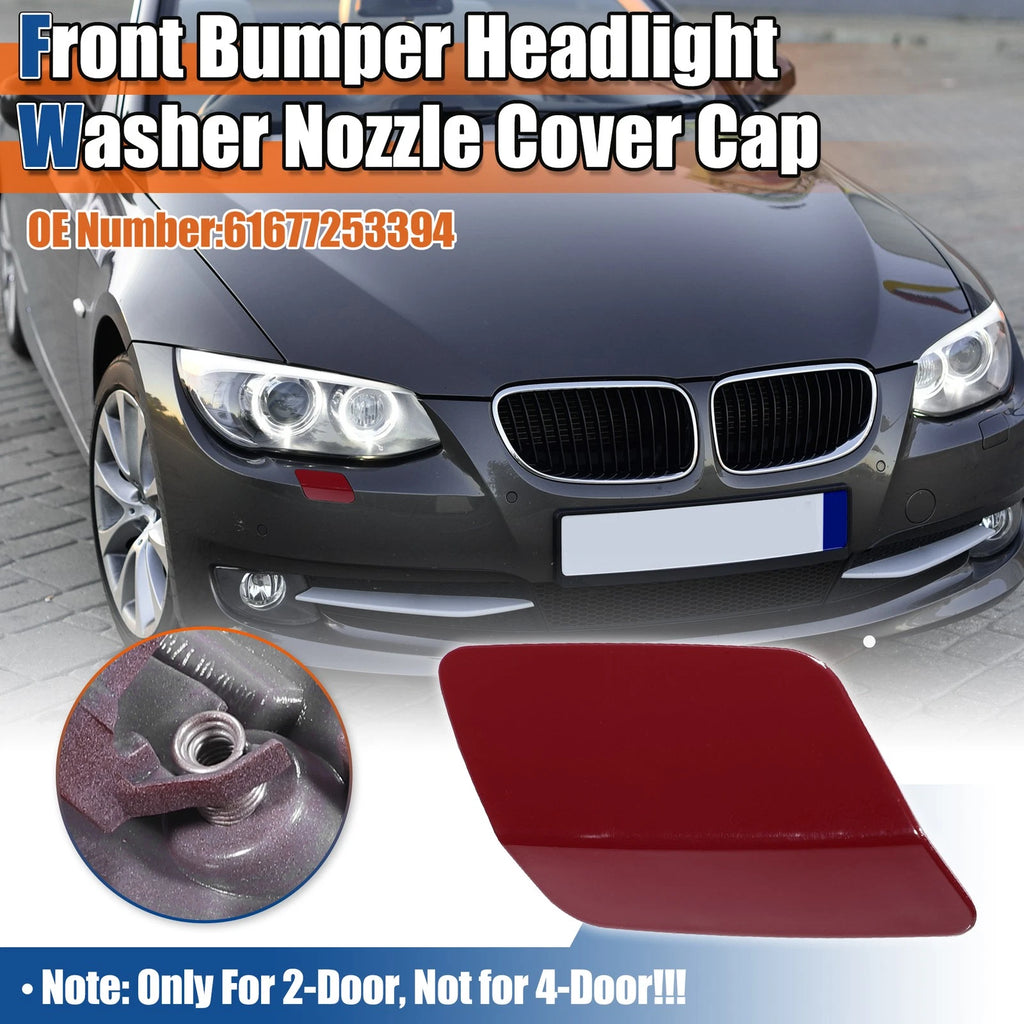 Front Right Bumper Washer Nozzle Cover Replacement for BMW E92 (2011–2013)
