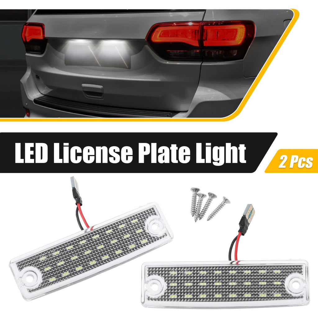 LED License Plate Light Lamp Assembly 2pcs for Toyota 4Runner (2010–2024)