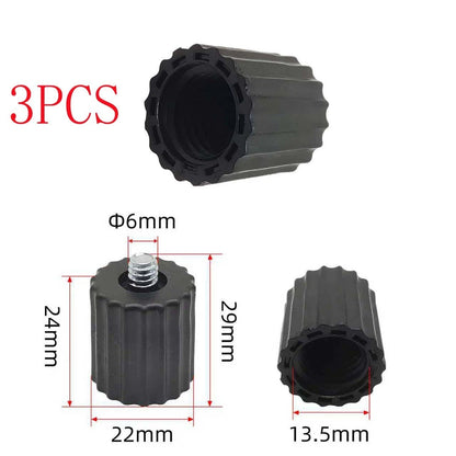 3PCS 5/8 to 6mm Level Adapter Set for Professional Grade Level Mounting
