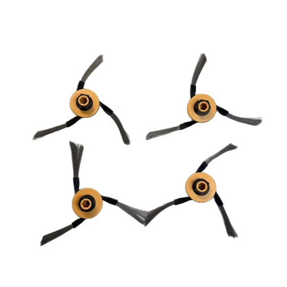 2X Replacement Side Brushes for Dreame S60 (2019–2023) Plastic Nylon Yellow