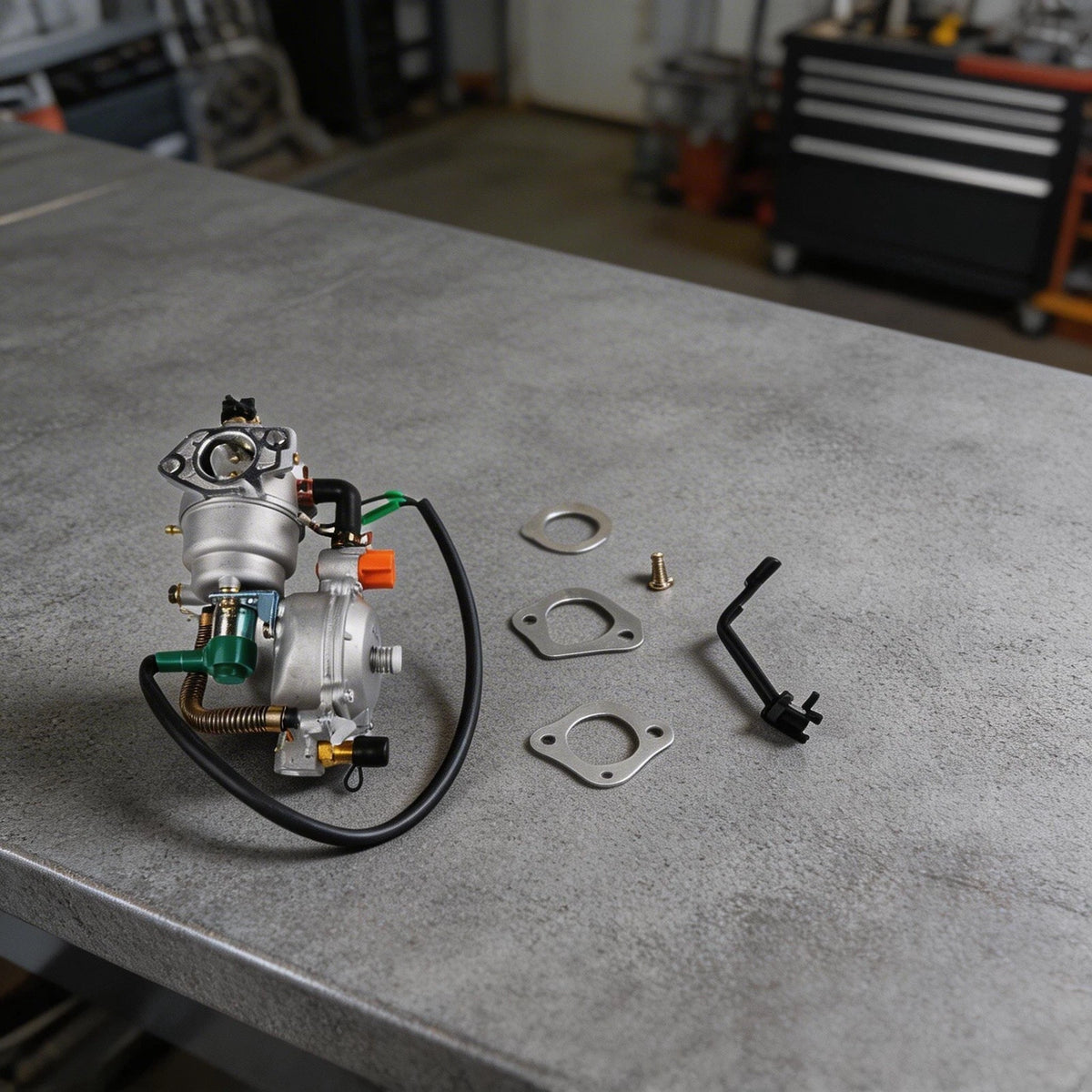 Dual Fuel Carburetor Adapter for XP10000EH (Corrosion-resistant Metal)