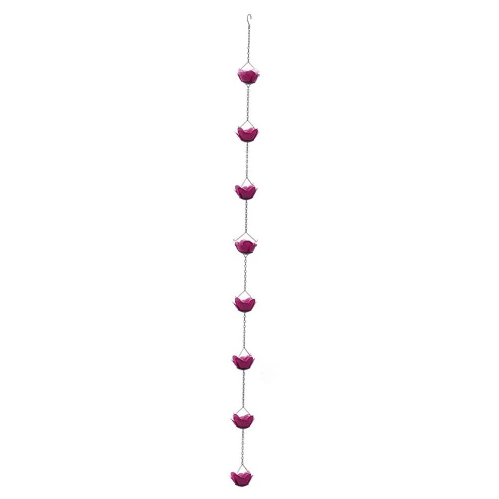 Villa Rose Rain Chain for (225cm, Weatherproof, Adjustable)