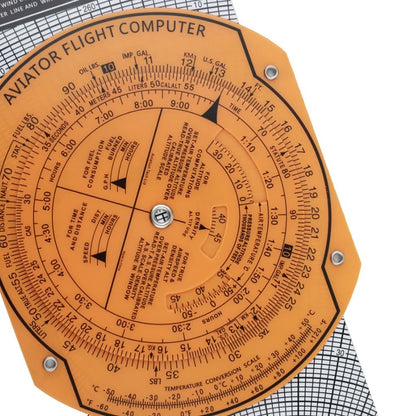 Aviation Plotter Calibrated Scale for Precision Measurements