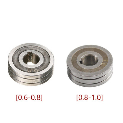 2X V-Groove Mig Welder Wire Feed Drive Roller Roll Parts 0.6-0.8 & 0.8-1.0