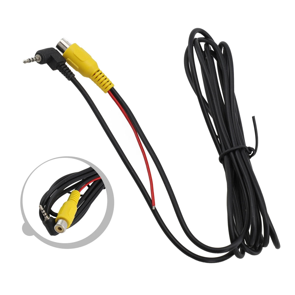 RCA Female Connector with 2 5mm Output for Auto Applications