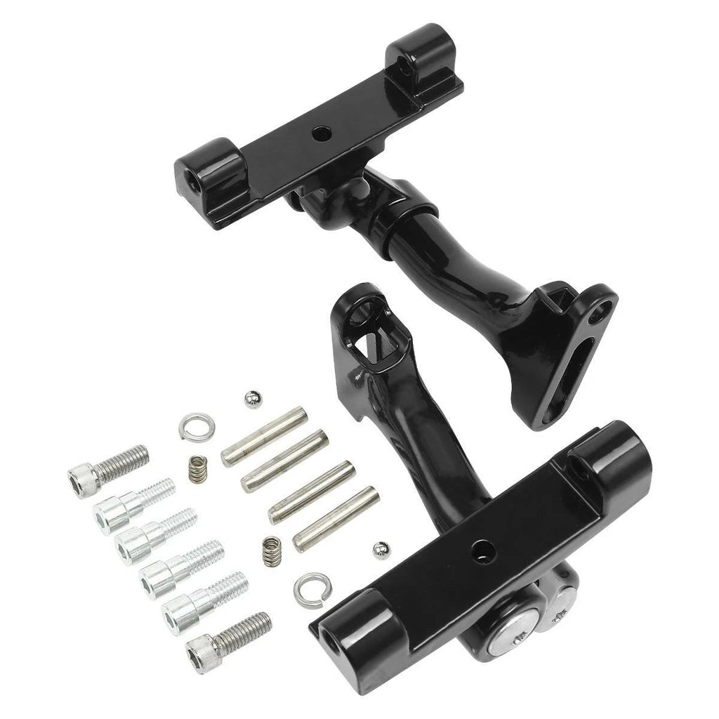 Adjustable Rear Footboard Mount for Harley Electra Glide (1993–2023) Black