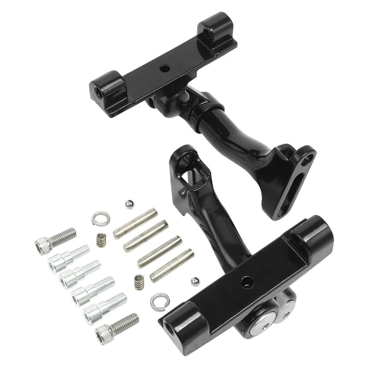 Adjustable Rear Footboard Mount for Harley Electra Glide (1993–2023) Black