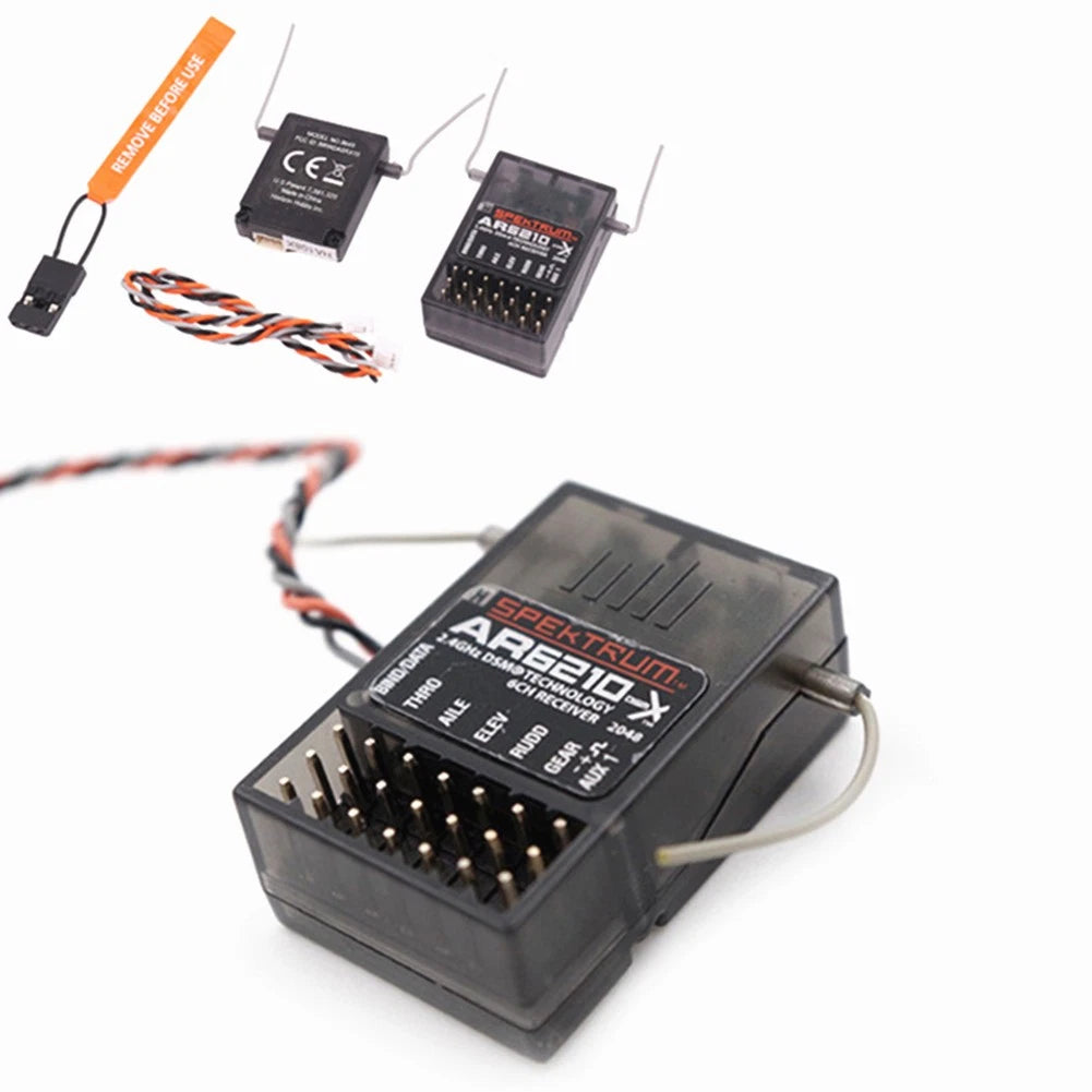 AR6210 DSMX Receiver for Spektrum RC Car (Compatible with DSM2)