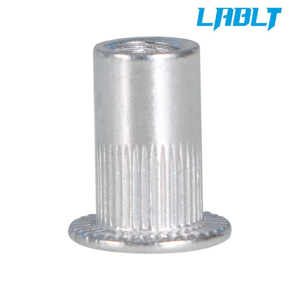 100-Pack Rivet Nutserts for Various Applications (8-32)