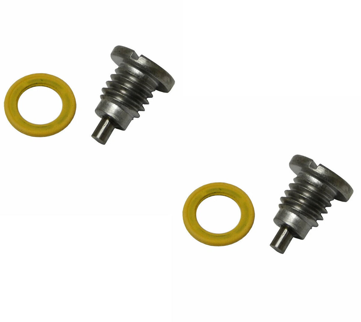 2X Marine Magnetic Outdrive Gear Case Drain Plug for (22-8M0058389)