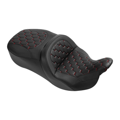 Rider Driver Passenger Seat for Harley Electra Street Road Glide (2009–Present)