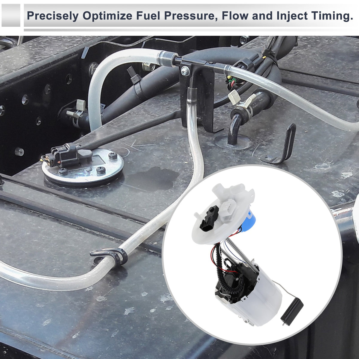Fuel Pump Assembly Replacement for Chevy Cruze 2016-2017 L4 1.4 Gas