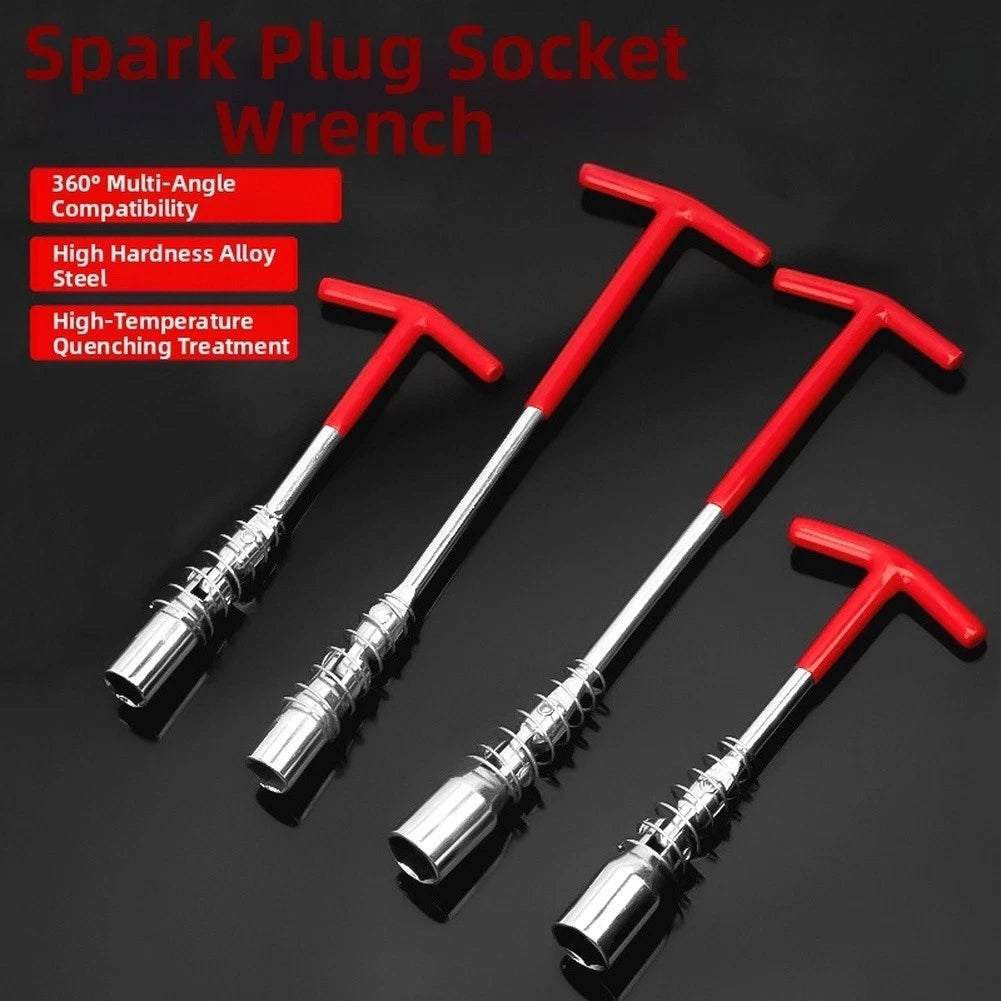 T Type Spark Component Socket Wrench Set with Extended Handle 14mm 16mm 21mm