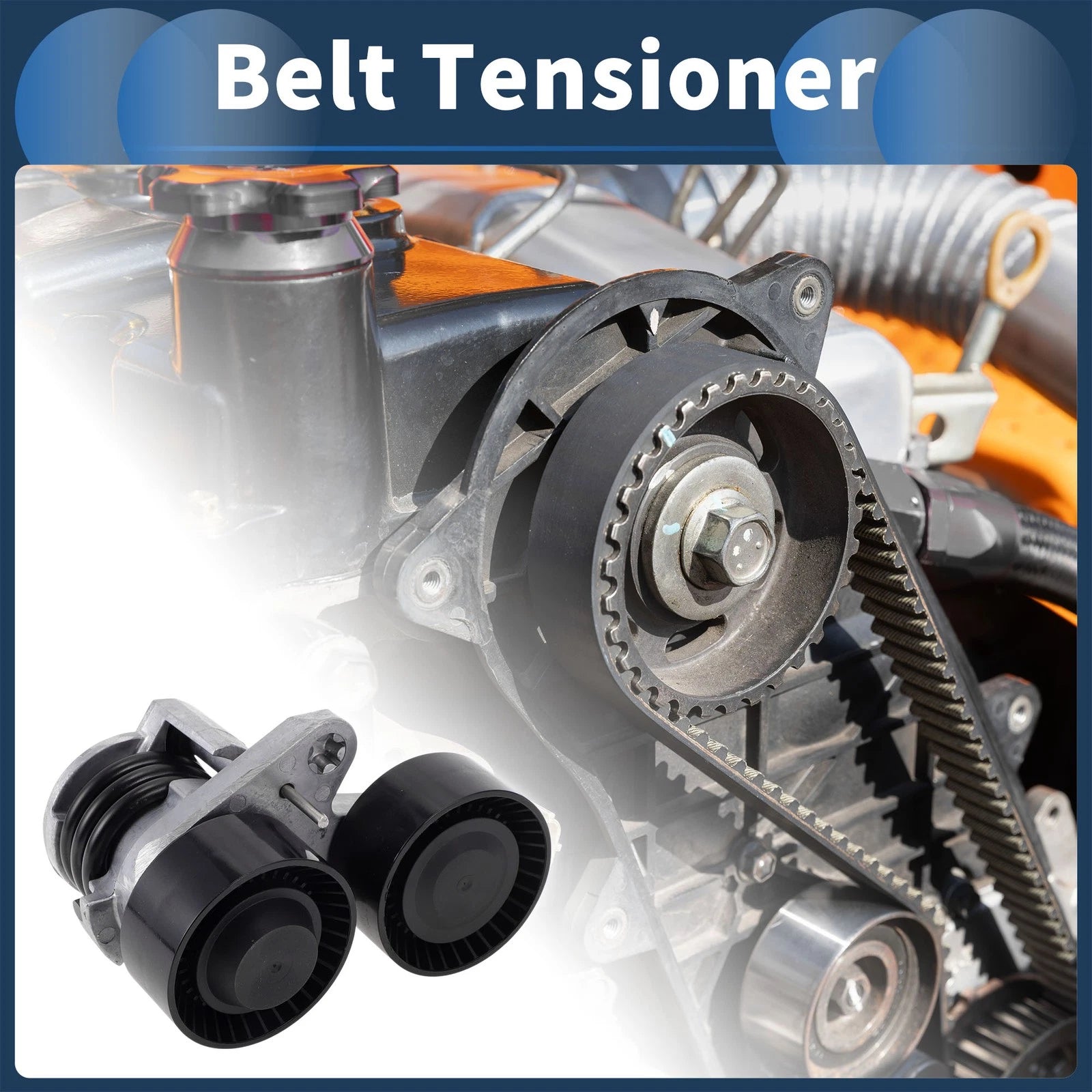 Belt Tensioner OEM Replacement for BMW X5 (2007–2013) Metal 1 Pc