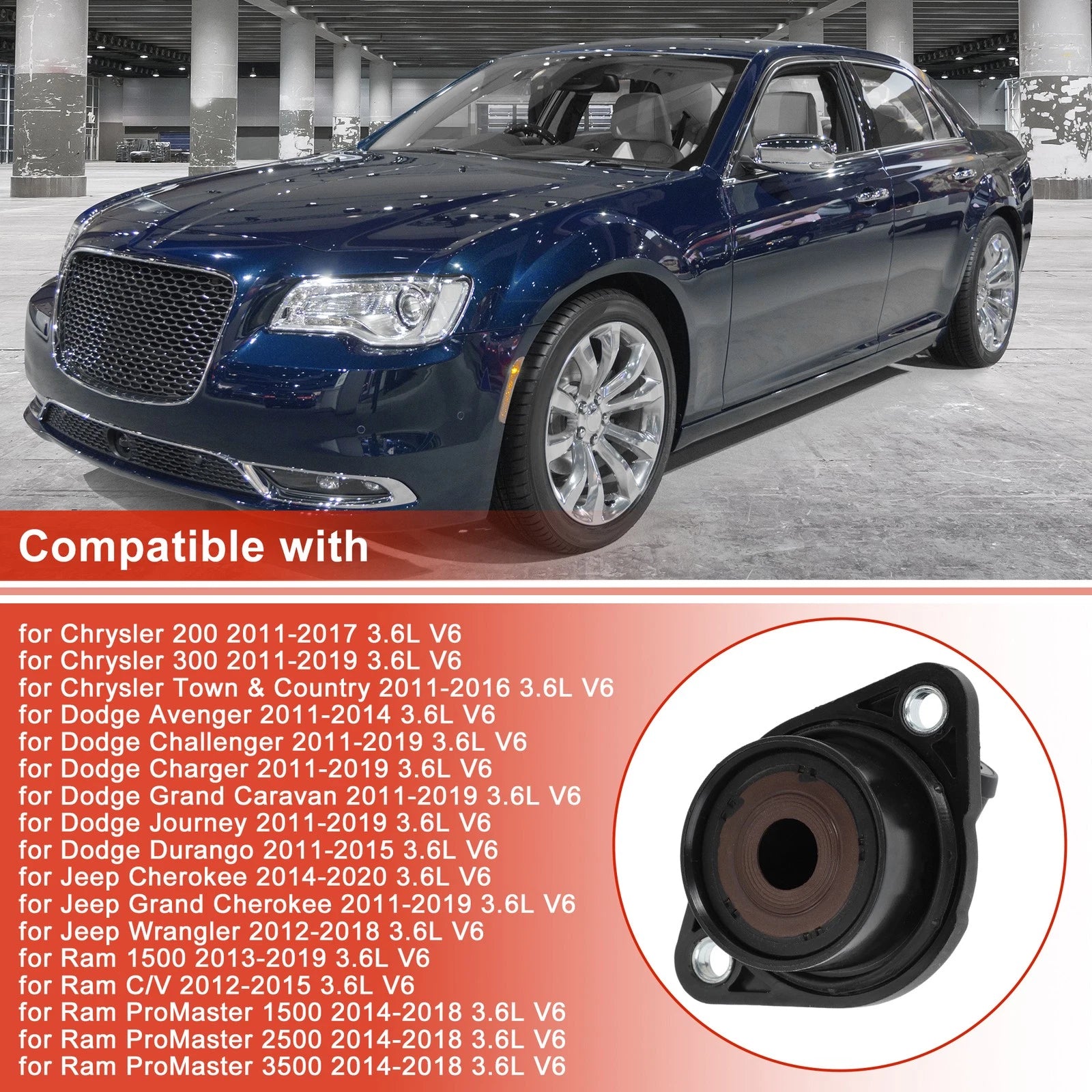 PCV Valve Replacement for Dodge Challenger for Jeep for Chrysler (2015–2023)