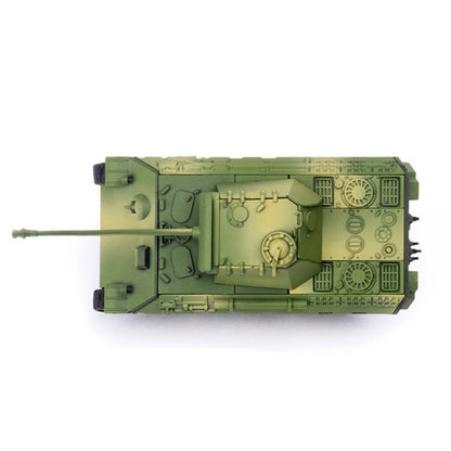 1:72 Plastic WWII German Leopard A Type Tank Model (Green)