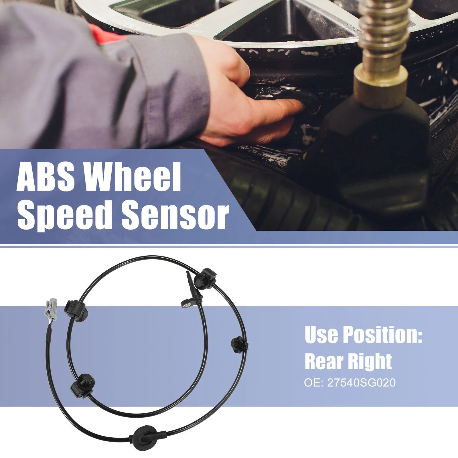 Rear Right ABS Wheel Speed Sensor Replacement for Subaru Crosstrek (2016–2023)