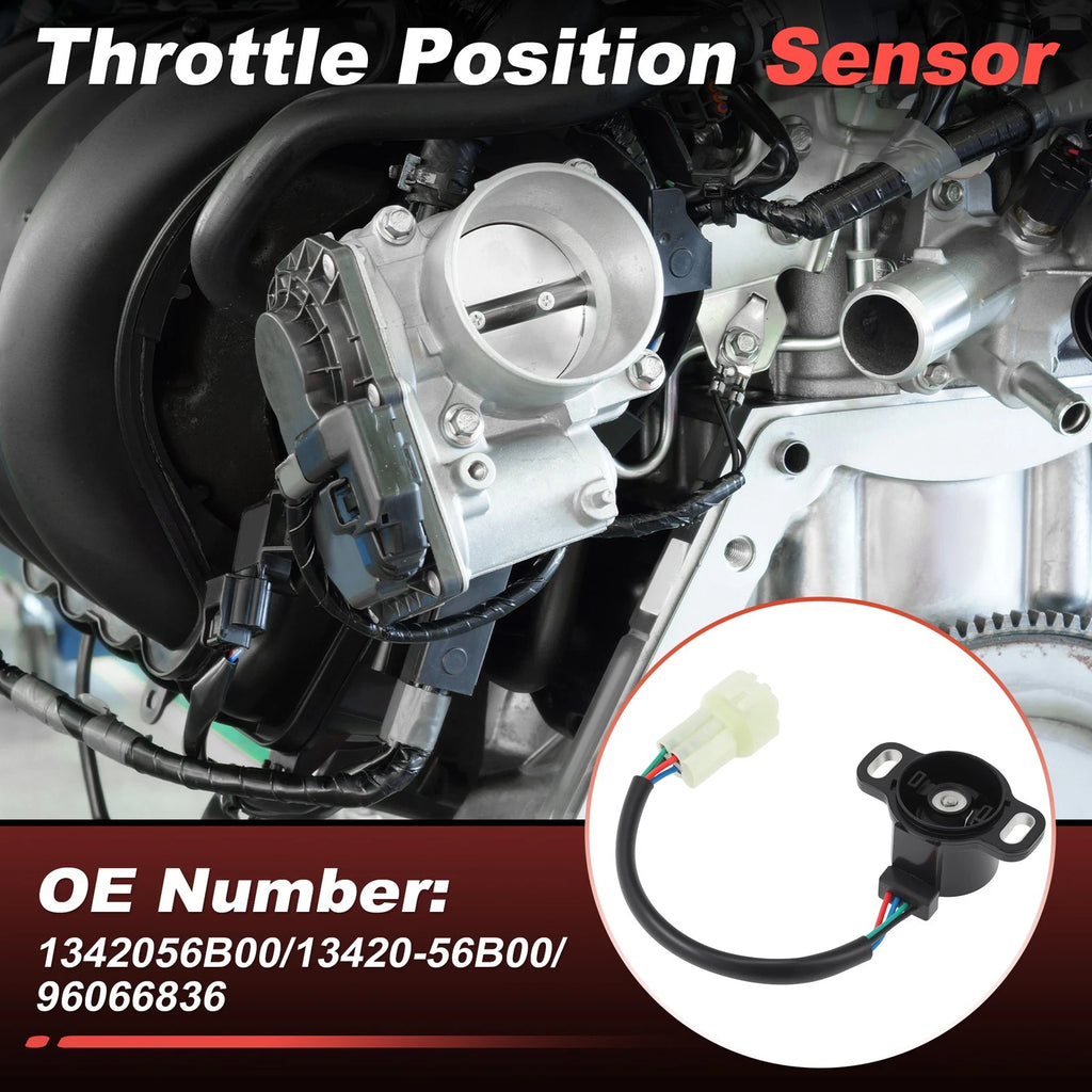 Throttle Position Sensor Replacement for Suzuki Samurai (1989–1995)