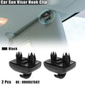 Sun Visor Hook Clip Retainer Replacement Set for Audi RS4 (2007–2008)