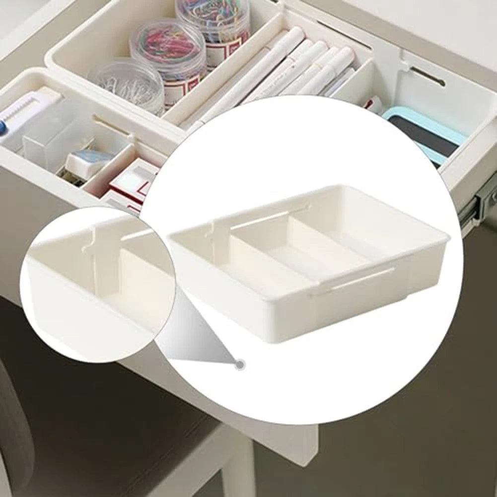 Flexible Length Drawer Insert for Cutlery, Pens, Makeup, Socks, Ties, Tools