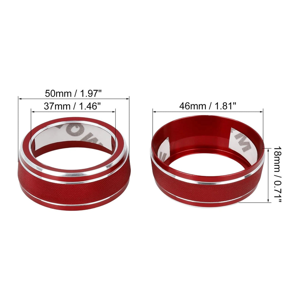 AC Climate Control Ring Knob Trim Cover Replacement for Toyota RAV4 (2019–2021)