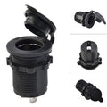 12V Waterproof Car Cigarette Lighter Socket USB Charger Adapter for UK Models