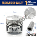 Piston Kit & Rings STD for Kubota V1305 Engine (4 Cylinders, 76mm)