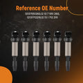 6X Ignition Coils for BMW E83 X3 2.5L 3.0L I6 (2004–2012)