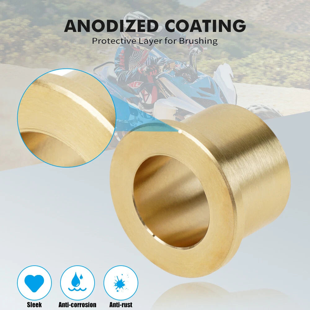 12-Pack Solid A-Arm Control Bushings for Yamaha Banshee Warrior 350 (1987–2004)